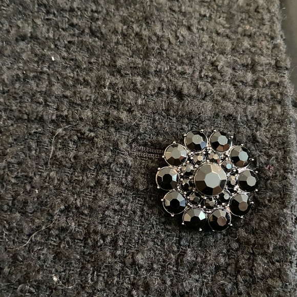 Kate Spade Leopard Cuff Boucle Coat - Picture 3 of 5